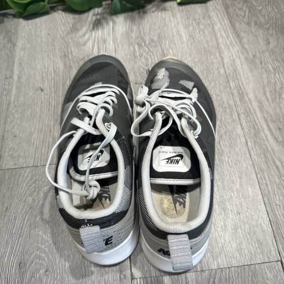 Nike Air Max Thea JCRD Pure Platinum Black Wolf Grey Shoes Womens Size US 7 Camo - Picture 6 of 9
